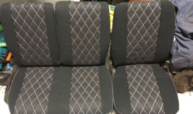 Пример выполненных чехлов на сидения - фото 6